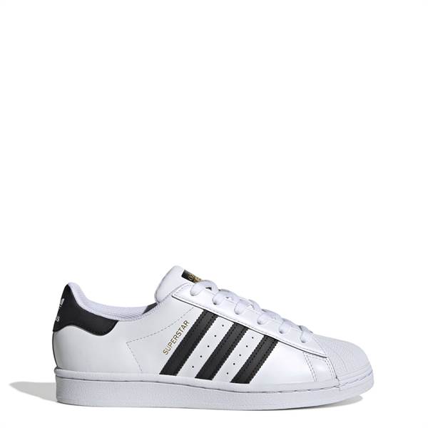 Adidas sneakers "Superstar J" - hvis/sort/guld - FV3284